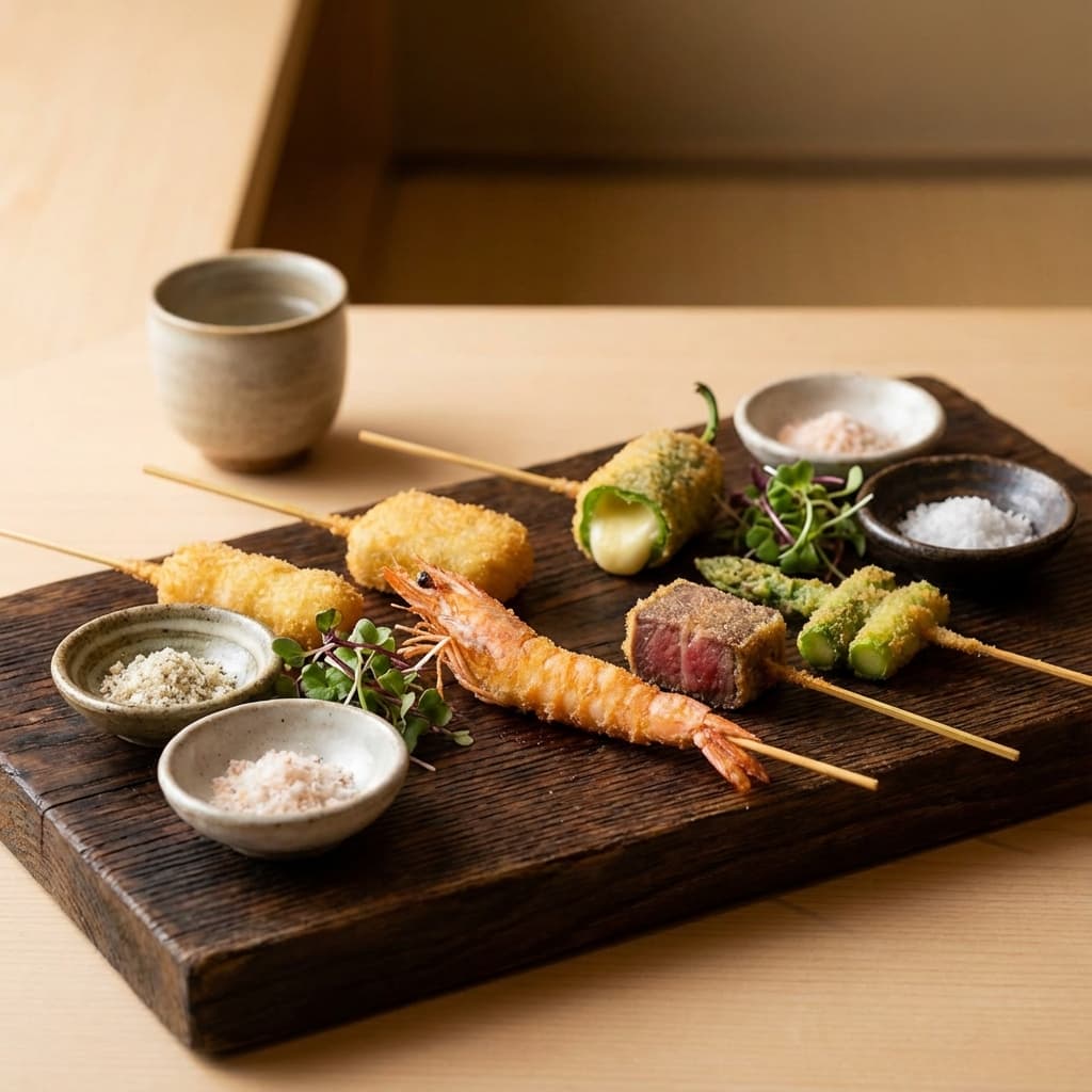 串カツメニュー